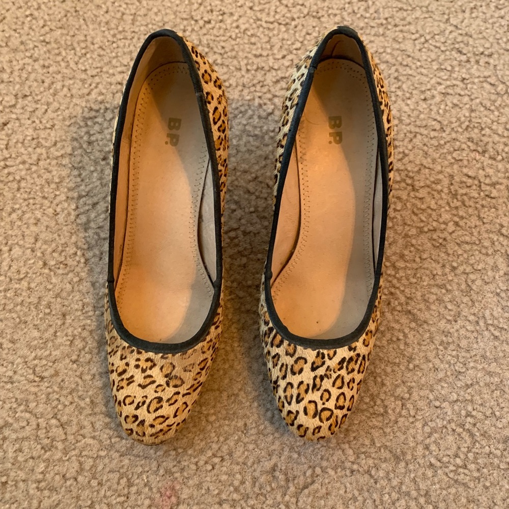 BP leopard heels